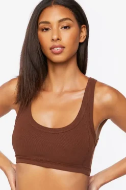 Lounge Ribbed Knit Crop Top