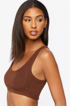 Lounge Ribbed Knit Crop Top