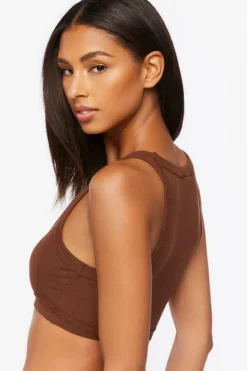 Lounge Ribbed Knit Crop Top