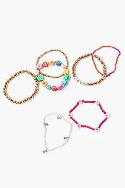 Love Beaded Stretch Bracelet Set