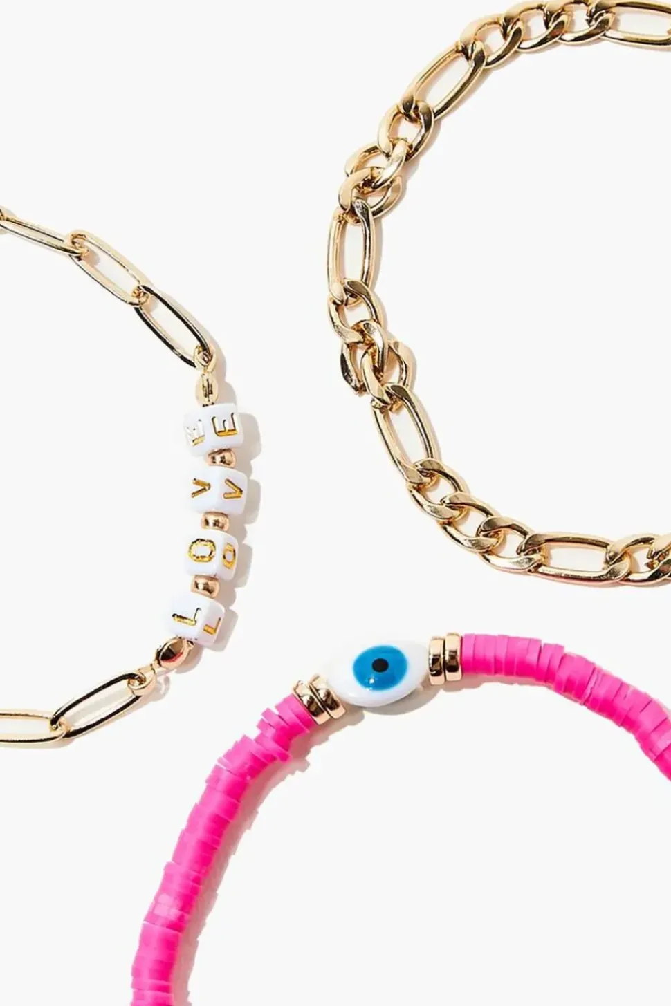Love Chain Bracelet Set