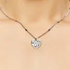 Love Is In The Air Heart Pendant Necklace