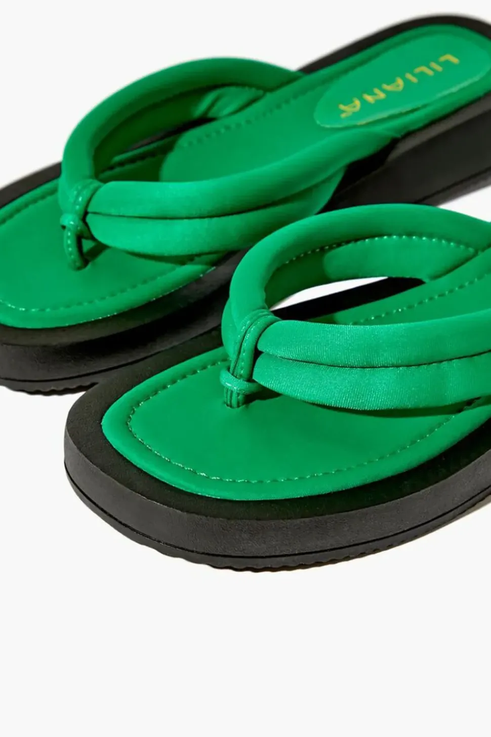 Low-Platform Thong Sandals