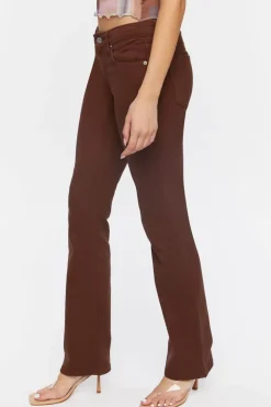 Low-Rise Bootcut Jeans