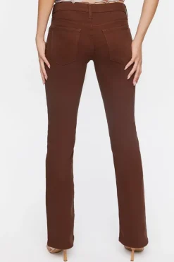 Low-Rise Bootcut Jeans