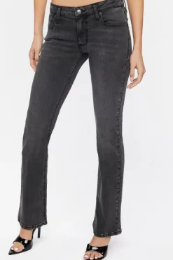 Low-Rise Bootcut Jeans