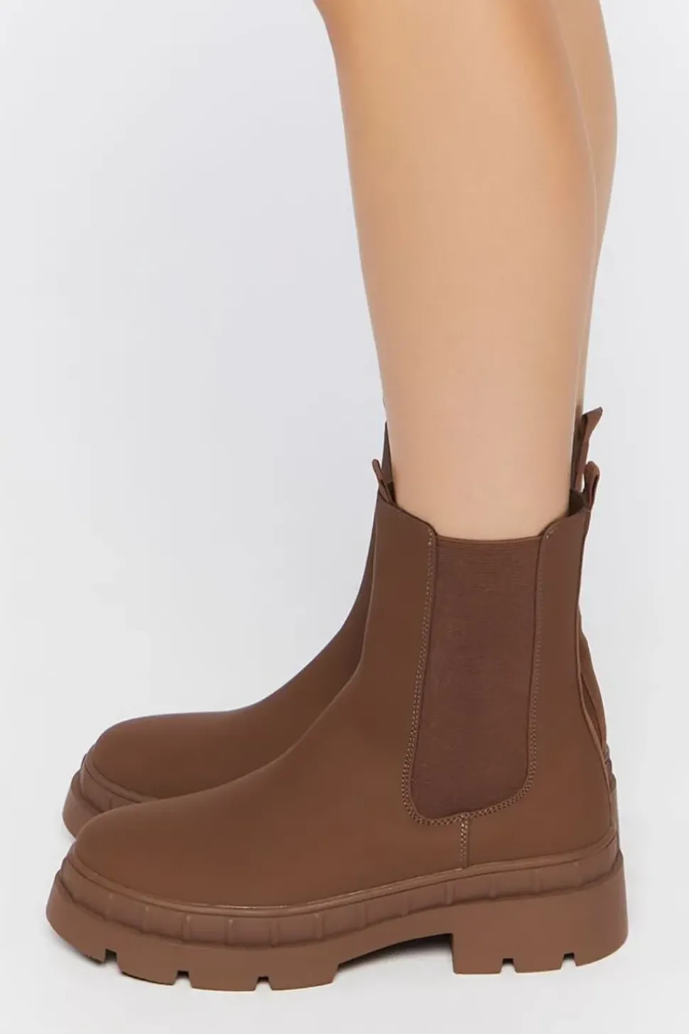 Lug-Sole Chelsea Boots