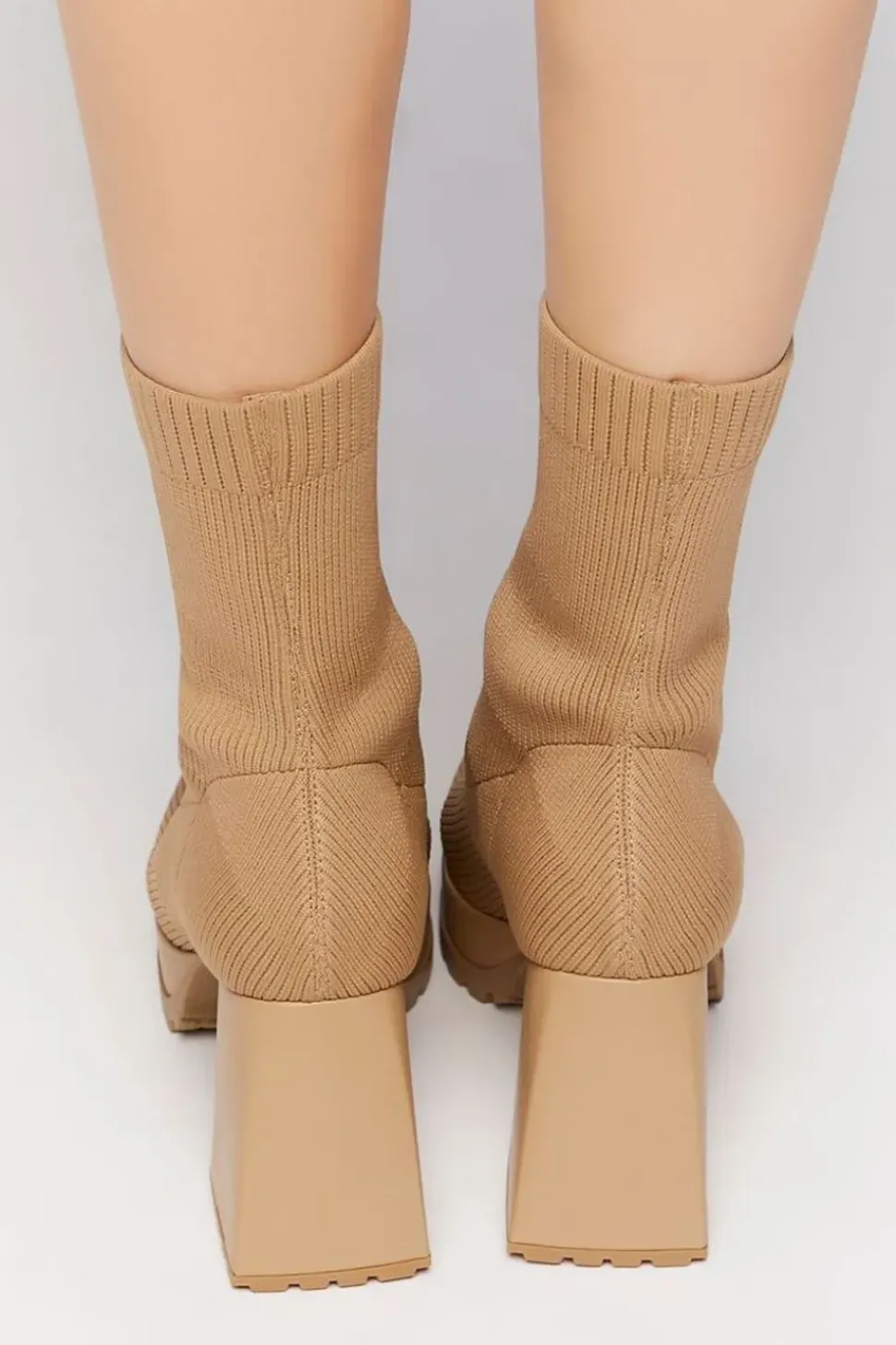 Lug-Sole Sock Booties