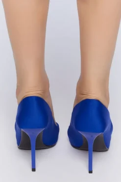 Lustrous Pointed Toe Pumps