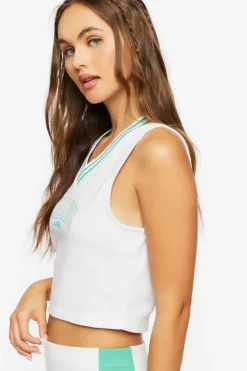 Malibu Graphic Crop Top