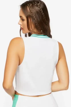 Malibu Graphic Crop Top