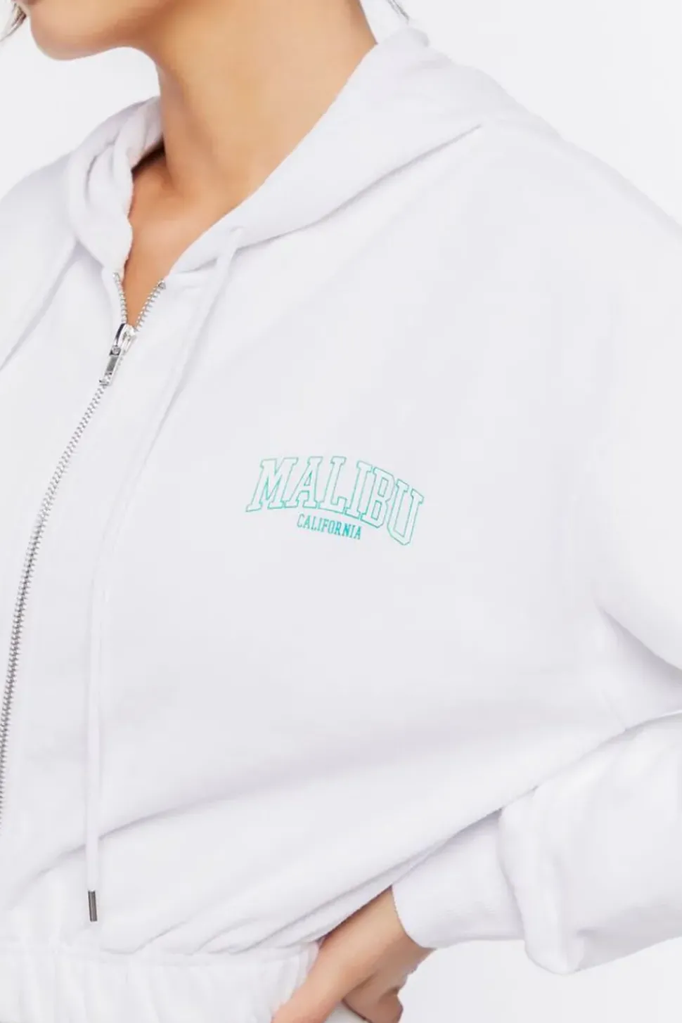 Malibu Graphic Zip-Up Hoodie