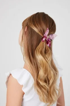 Marble Butterfly Claw Hair Clip