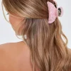 Marbled Acrylic Claw Clip