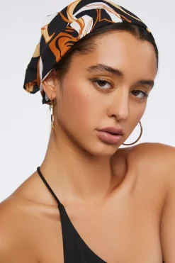 Marble Print Scarf Headwrap