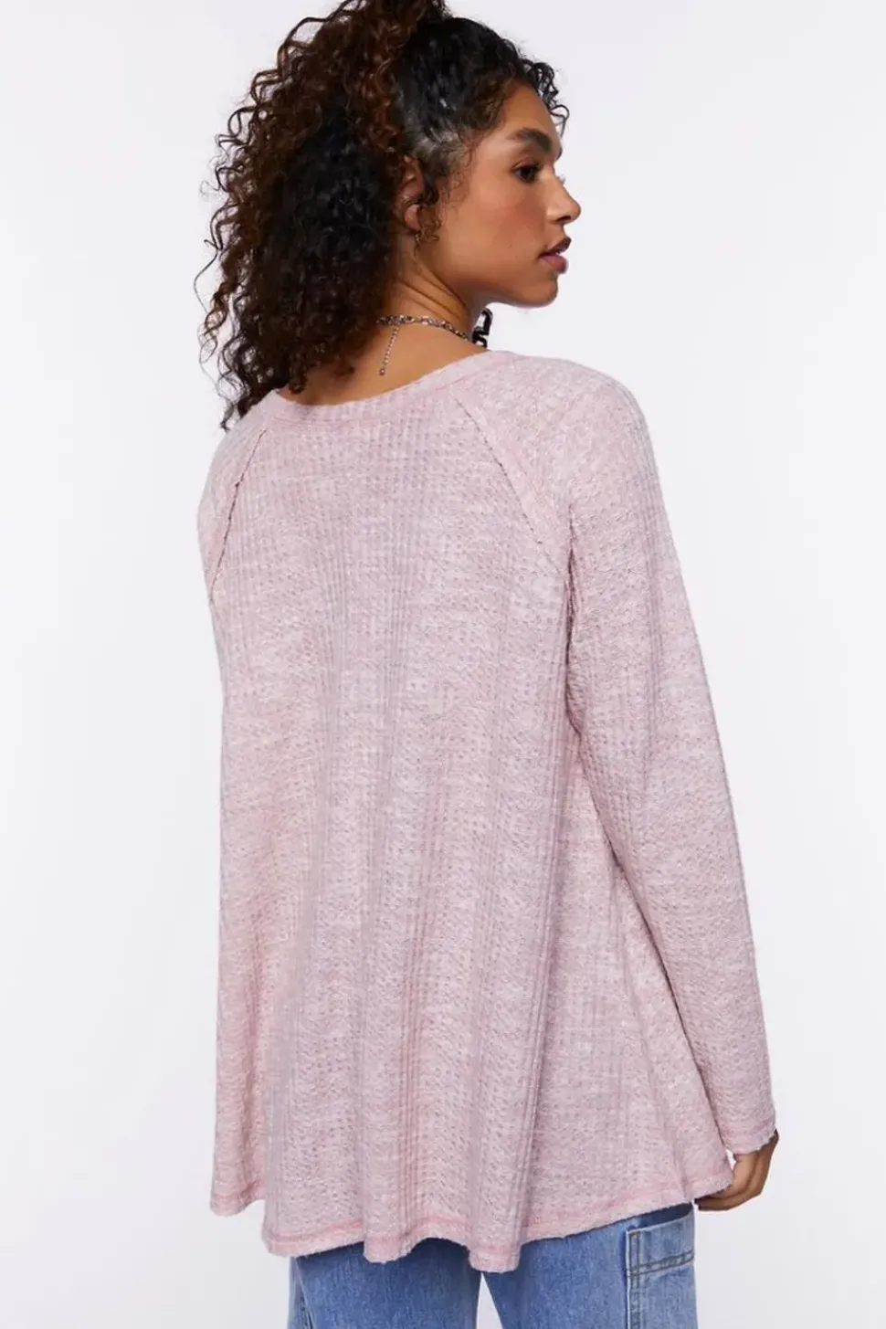Marled Knit Tunic