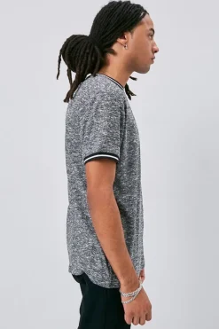Marled Ringer Tee