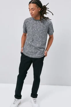 Marled Ringer Tee
