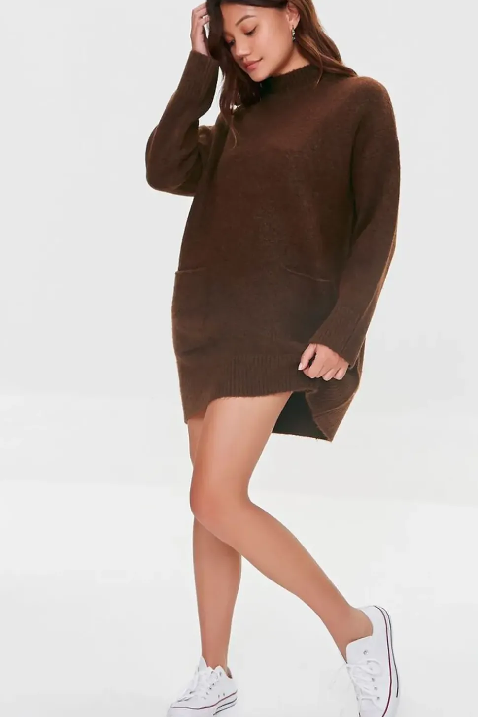 Marled Sweater Dress