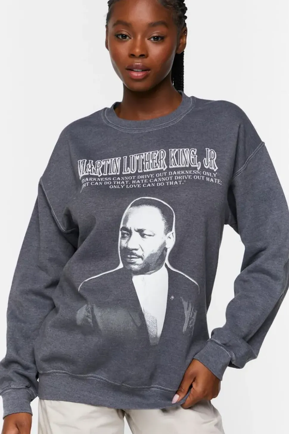 Martin Luther King Jr Graphic Pullover