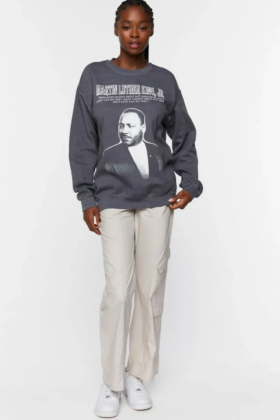 Martin Luther King Jr Graphic Pullover