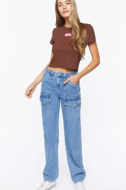 Marvel Embroidered Graphic Tee