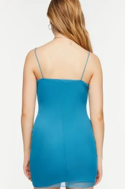 Mesh Cami Mini Dress