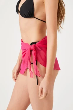 Mesh Swim Cover-Up Sarong
