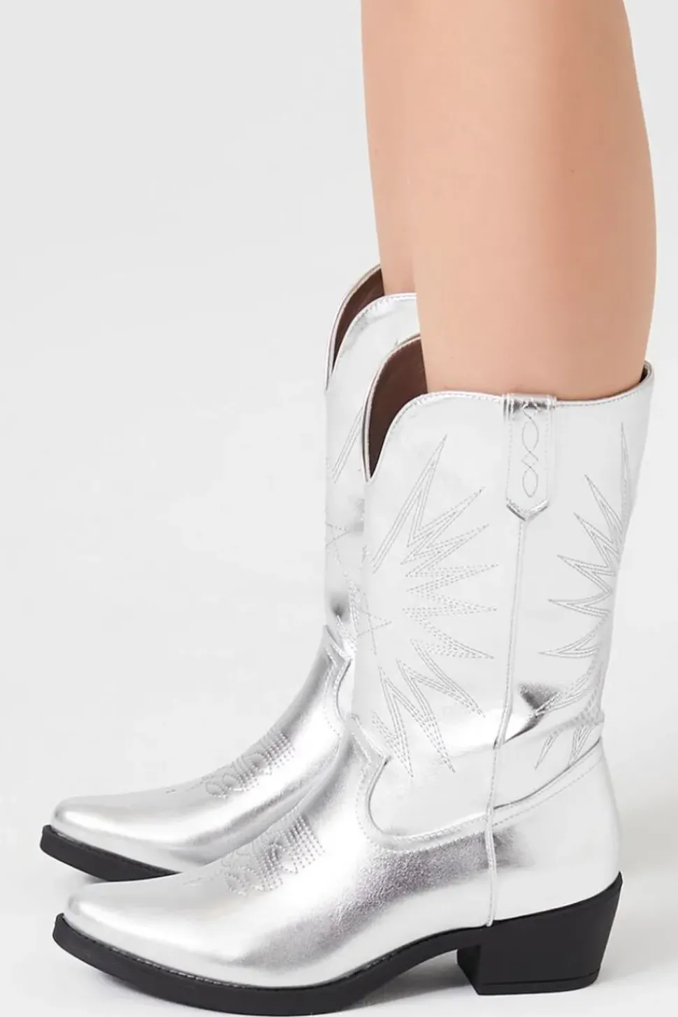 Metallic Cowboy Boots