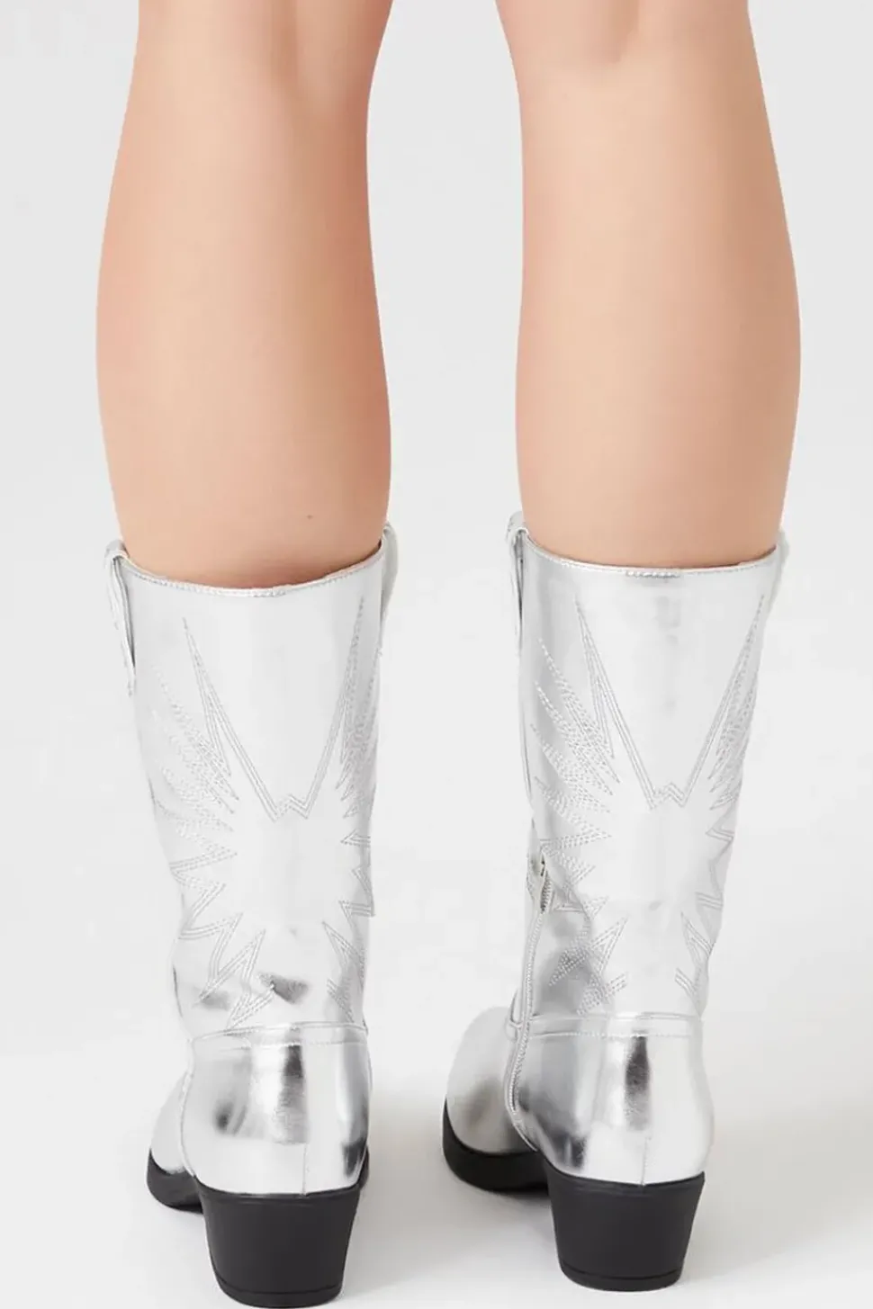 Metallic Cowboy Boots