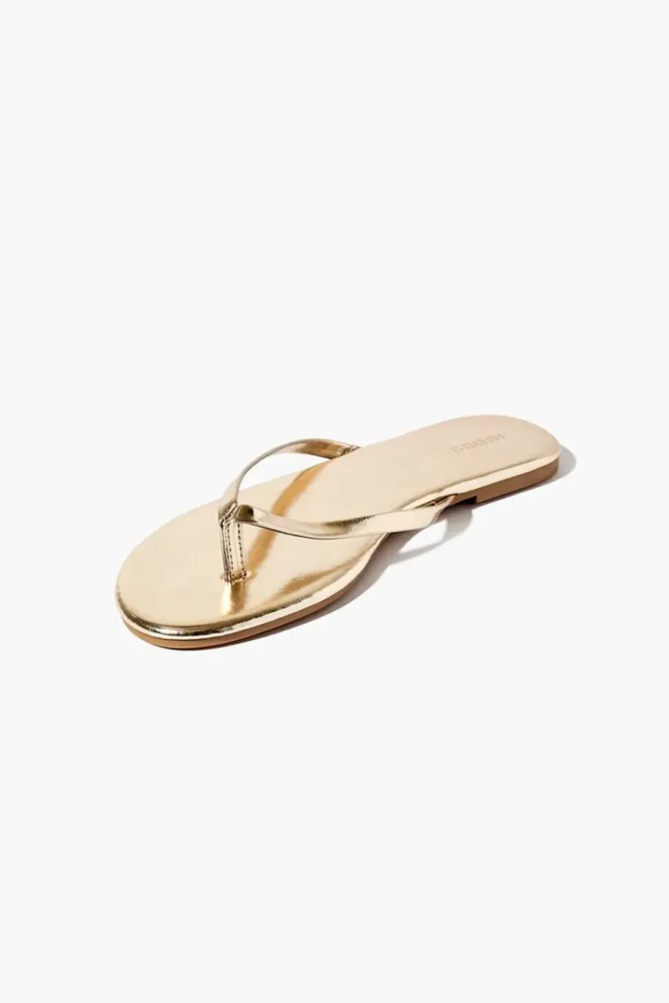 Metallic Thong Sandals