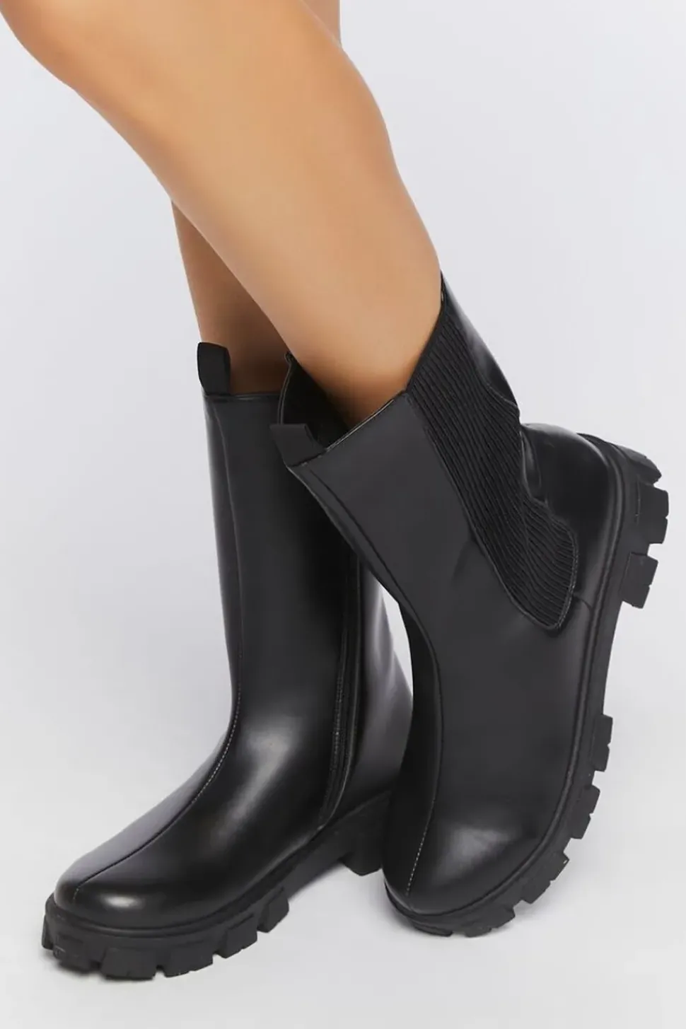 Mid-Calf Chelsea Boots