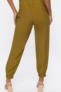 Mid-Rise Ankle Pants