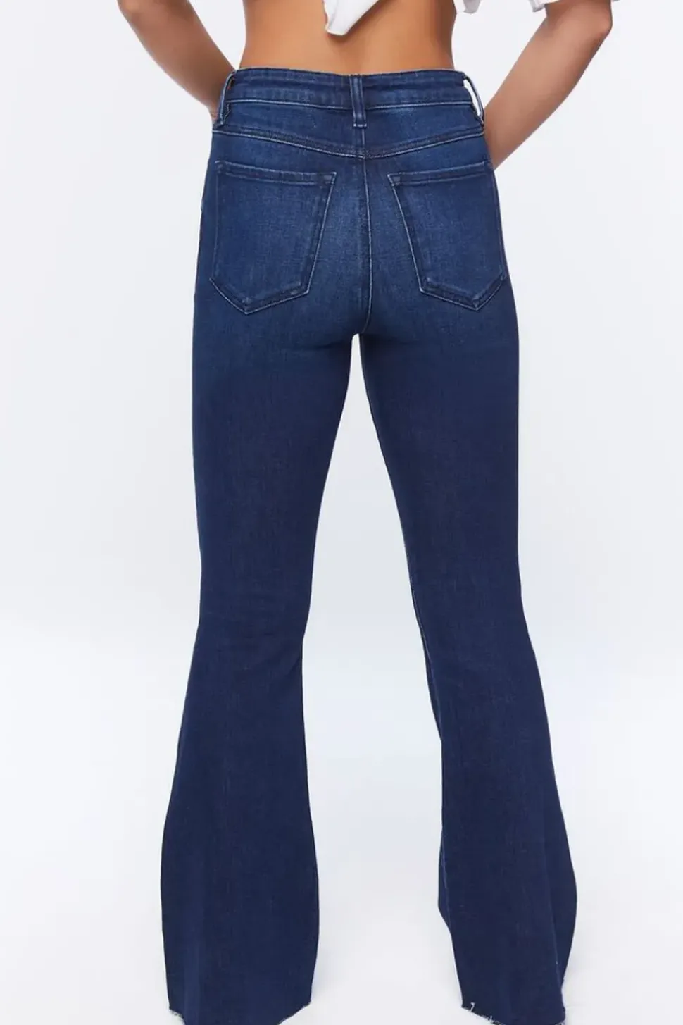 Mid-Rise Flare Jeans