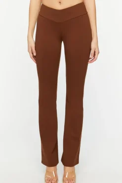 Mid-Rise Flare Pants
