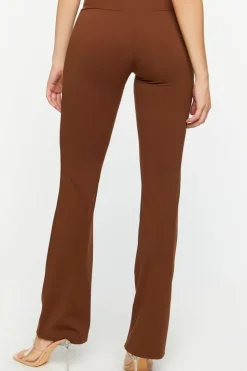 Mid-Rise Flare Pants