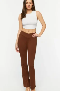 Mid-Rise Flare Pants