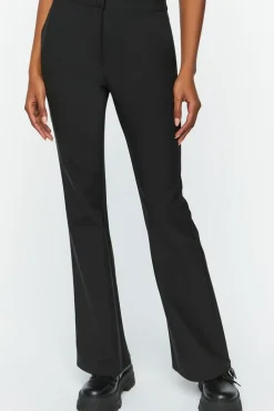 Mid-Rise Flare Pants