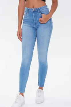 Mid-Rise Skinny Jeans