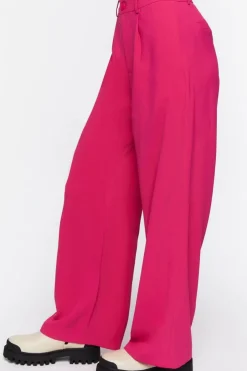 Mid-Rise Wide-Leg Pants