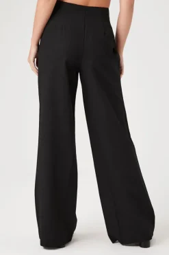 Mid-Rise Wide-Leg Pants