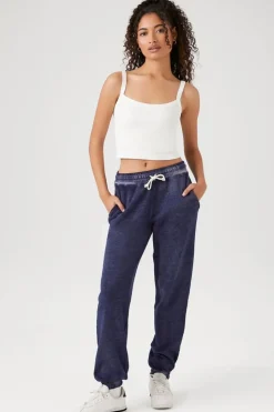 Mineral Wash Drawstring Joggers