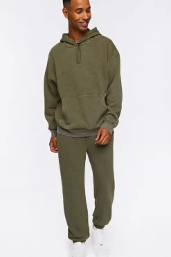 Mineral Wash Drawstring Joggers