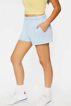 Mineral Wash French Terry Shorts