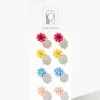 Mini Flower Hair Ring Set