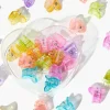 Mini Heart Claw Hair Clips
