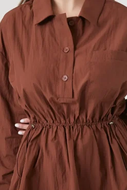 Mini Shirt Dress