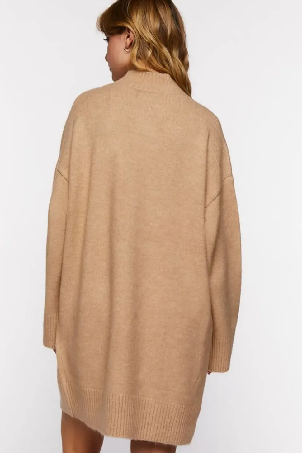 Mock Neck Sweater Dress