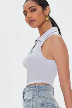 Montauk Graphic Crop Top