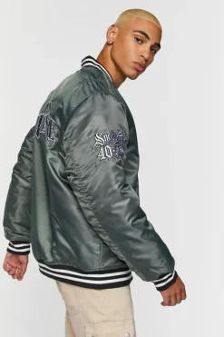 Mount Westmore Embroidered Varsity Jacket